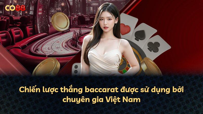 Chiến lược thắng baccarat được sử dụng bởi chuyên gia Việt Nam