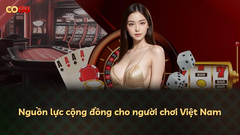 Nguồn lực cộng đồng cho người chơi Việt Nam