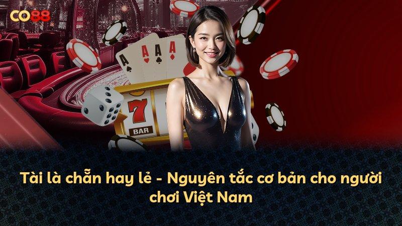 Tài là chẵn hay lẻ - Nguyên tắc cơ bản cho người chơi Việt Nam