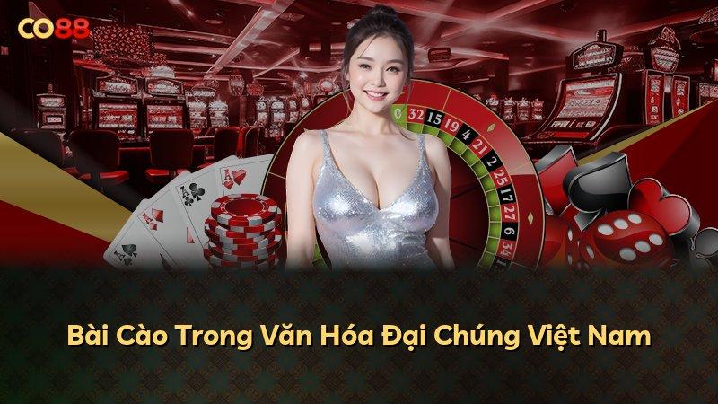 Bài Cào Trong Văn Hóa Đại Chúng Việt Nam