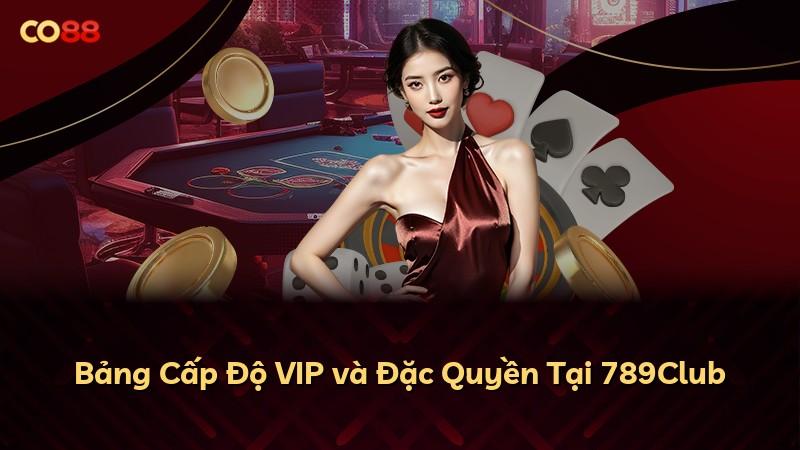 Bảng Cấp Độ VIP và Đặc Quyền Tại 789Club