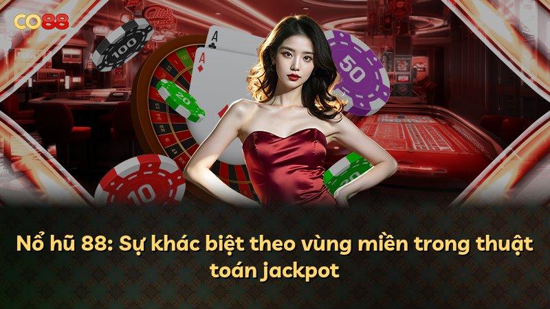 Nổ hũ 88: Sự khác biệt theo vùng miền trong thuật toán jackpot